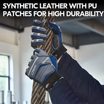 Vgo Safety Work Gloves - Heavy Duty Mechanics & Impact