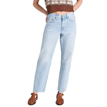 Levi's Women's 501 90s Jeans - Vintage Style, Exceptional Comfort in Blue