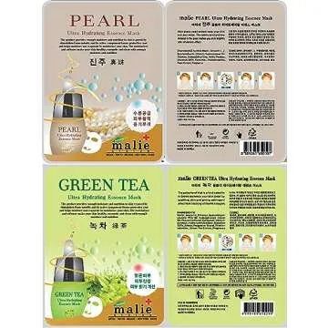 OBS Lab 100 Pcs-Combo Ultra Hydraiting Essence Mask (10 types x 10 pcs), Korean Facial Mask Sheet, Skincare Moisturizing
