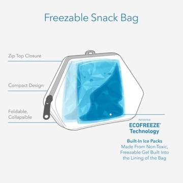 PackIt Freezable Snack Bag for Fresh Snacks On the Go