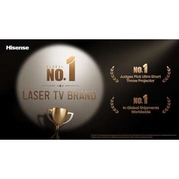 Hisense Laser Cinema PX3-PRO 4K Ultra Short Throw Projector