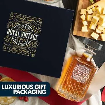 Whiskey Decanter Set - Best Gifts for Grandpa