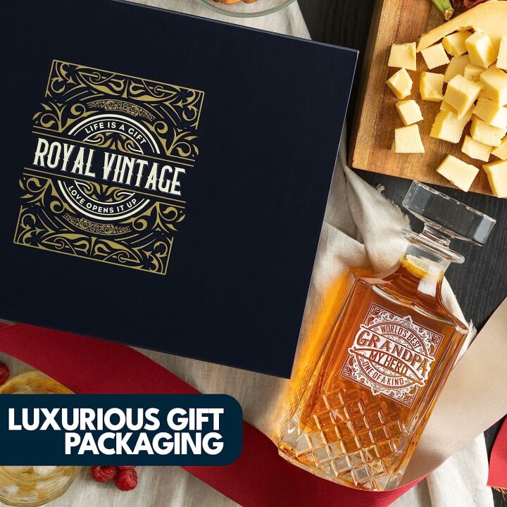 Whiskey Decanter Set - Best Gifts for Grandpa