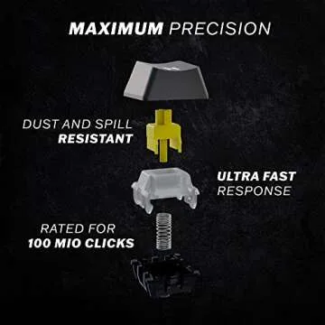 Compact RGB Mechanical Keyboard for Gaming Enthusiasts