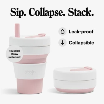 Stojo Collapsible Cup | Eco-Friendly Travel Drinkware