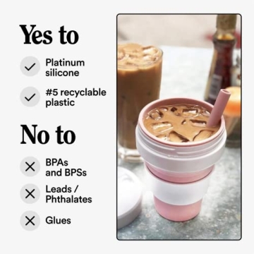 Stojo Collapsible Cup | Eco-Friendly Travel Drinkware