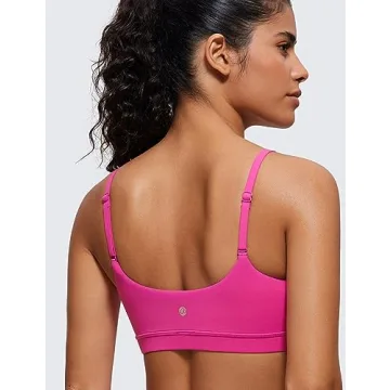 CRZ YOGA Adjustable Sports Bra - Soft & Stylish Comfort