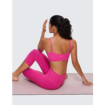 CRZ YOGA Adjustable Sports Bra - Soft & Stylish Comfort