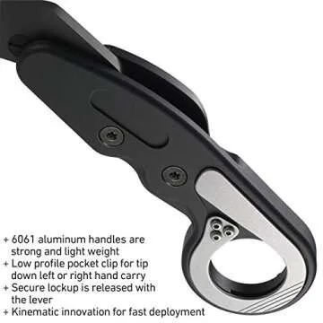 CRKT Provoke Folding Knife with Kinematic Action and D2 Blade