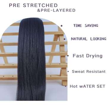 Leticia Kids Braiding Hair Pre Stretched for Easy Styles