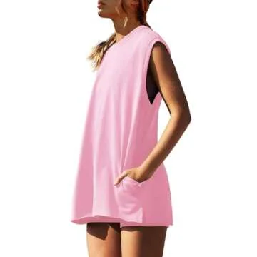 Yanekop Women's Summer Lounge Set - 2 Piece Outfits