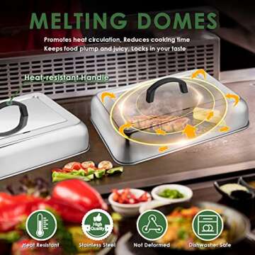 High Quality Joyfair Melting Domes for Effortless Cooking