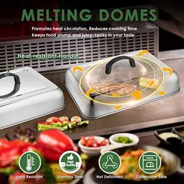 High Quality Joyfair Melting Domes for Effortless Cooking