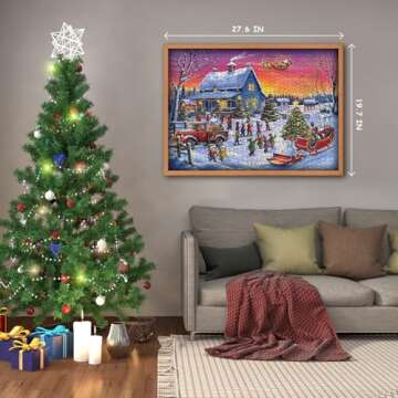 Christmas Jigsaw Puzzle 1000 Pieces for Adults