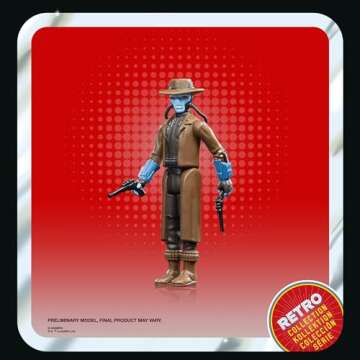 STAR WARS Retro Collection Cad Bane, The Book of Boba Fett 3.75 Inch Collectible Action Figures, Age...