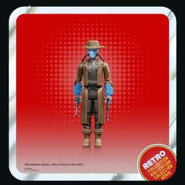 STAR WARS Retro Collection Cad Bane, The Book of Boba Fett 3.75 Inch Collectible Action Figures, Ages 4 and Up