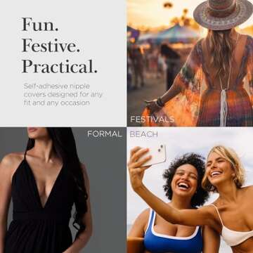 Nippies Tan Waterproof Self-Adhesive Nipple Covers