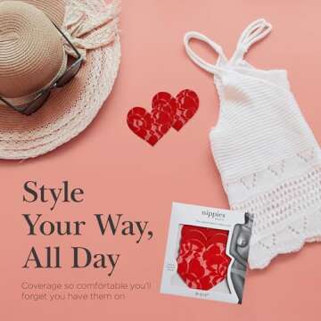 Nippies Tan Waterproof Self-Adhesive Nipple Covers