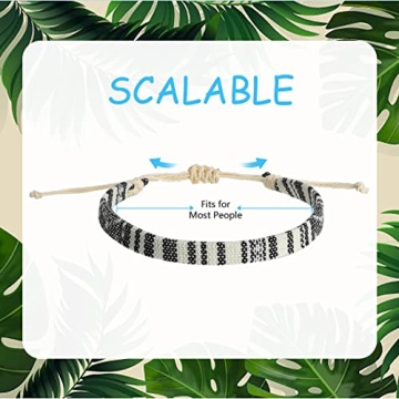 4pcs Beach Bracelet Set - Stylish and Adjustable for All