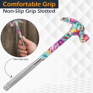 Home-X 6-in-1 Floral Hammer for DIY Projects