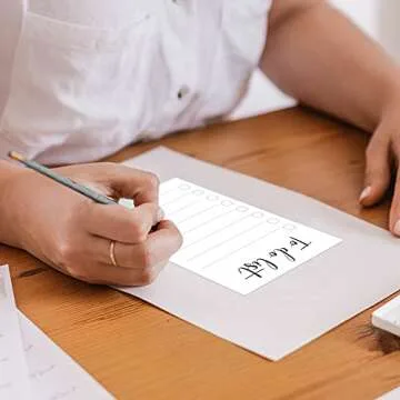 Daily Checklist Notepad | Eco-Friendly Sticky Notes, 2-Pack