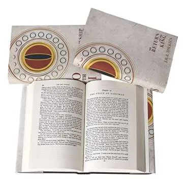 Juniper Books - The Lord of The Rings Trilogy 3 Volume Set - White - J.R.R. Tolkien Collectible Special Edition