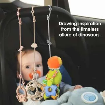 Andy Bear Toy Straps - Safe Silicone Baby Safety Straps