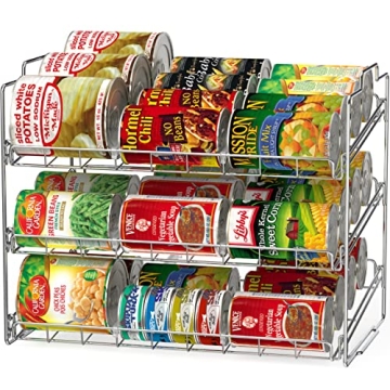 Deco Brothers Stackable Can Rack for Kitchen & Pantry Organization
