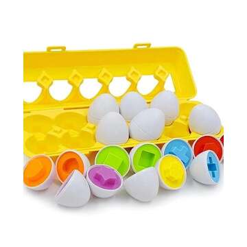 VUIYA Matching Eggs - Educational Toy for Kids