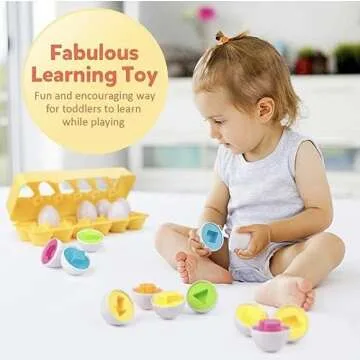 VUIYA Matching Eggs - Educational Toy for Kids