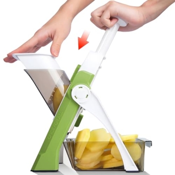 ONCE FOR ALL Safe Mandoline Slicer Easy Kitchen Tool