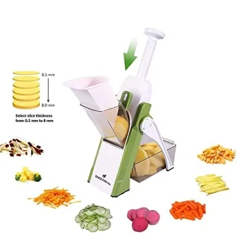 ONCE FOR ALL Safe Mandoline Slicer Easy Kitchen Tool