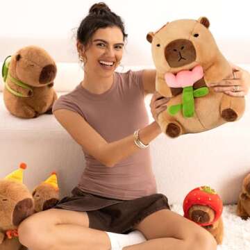 Ditucu Cute Capybara Plush Toy for All Ages