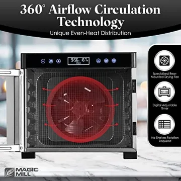 Magic Mill Perfect Food Dehydrator with 7 Trays