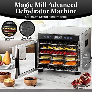 Magic Mill Perfect Food Dehydrator with 7 Trays