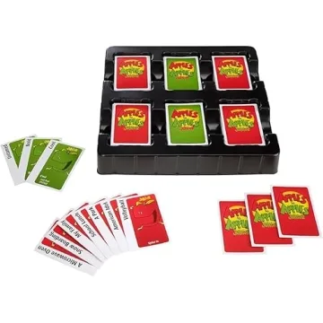 Mattel Games Apples to Apples Junior, The Game of Crazy Comparisons, Board Game with 504 Cards, Family Party Game Especially for Kids, for Kid, Teen & Family Game Night Ages 9 Years & Older