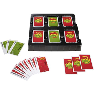 Mattel Games Apples to Apples Junior, The Game of Crazy Comparisons, Board Game with 504 Cards, Family Party Game Especially for Kids, for Kid, Teen & Family Game Night Ages 9 Years & Older
