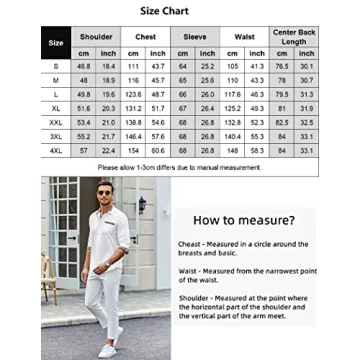 COOFANDY Men's Casual Long Sleeve Dress Shirt