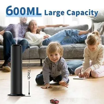 【2024 Upgraded】 BICEDO 600ml Remote Control Scent Air Machine for Home, 2500 sq.ft Waterless Diffuser Essential Oil Diffuser Cold Air Hotel Scent Diffuser for Large Room Office Floor Standing