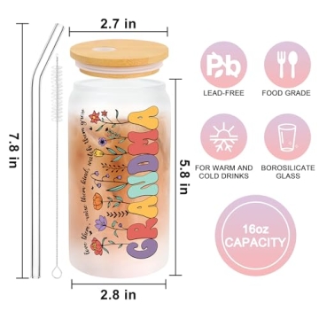 Grandma Gifts, Christmas Birthday Gifts for Grandma, Mothers Day Thanksgiving Ideas Gifts for Grandma Basket Set of 5 from Granddaughter Grandson