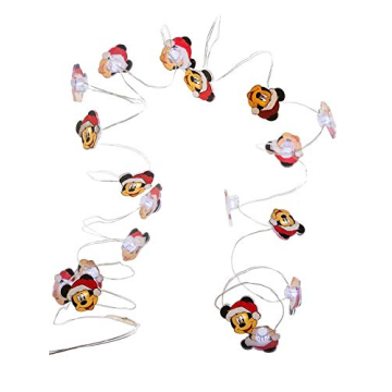 Mickey Mouse Kurt Adler Christmas LED Fairy Lights Boxed