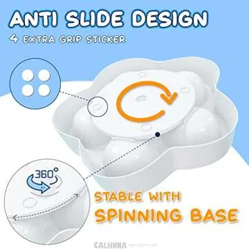 CALHNNA Dog Puzzle Toy for Interactive Play and Feeding