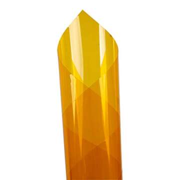 HOHOFILM 17.7"x78.7" Colored Window Film - Sun Blocking & Decorative Self-Adhesive Tint