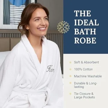 Luxurious Kaufman Velour Shawl Collar Robes for All