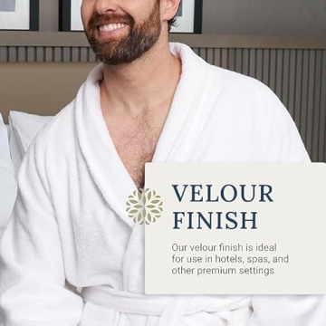 Luxurious Kaufman Velour Shawl Collar Robes for All