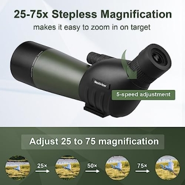 Nexiview 25-75x60 Spotting Scope for Nature Observation