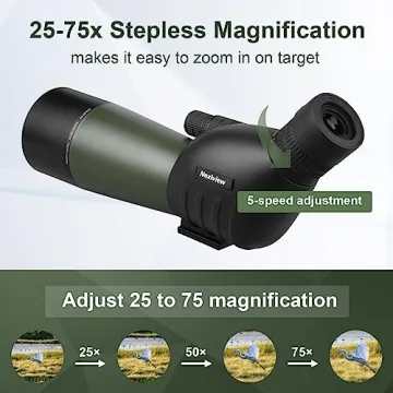 Nexiview 25-75x60 Spotting Scope for Nature Observation