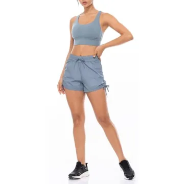 Lavento Women's Cross-Strap Sports Bra for Activewear