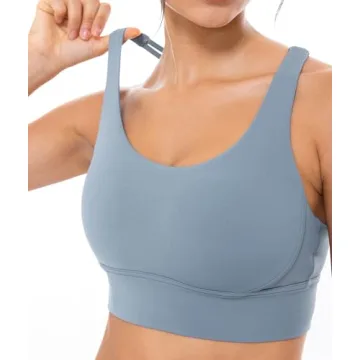 Lavento Women's Cross-Strap Sports Bra for Activewear
