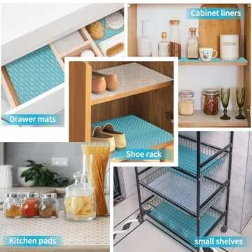 Bloss Refrigerator Liners - Washable & Versatile Shelf Protectors